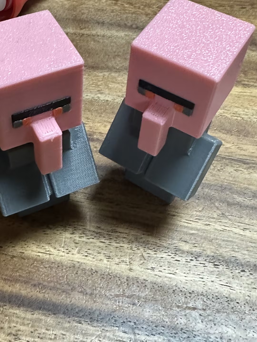 Miniatura 2 do modelo 3D 我的世界村民 解压玩具（可多色 无须AMS）