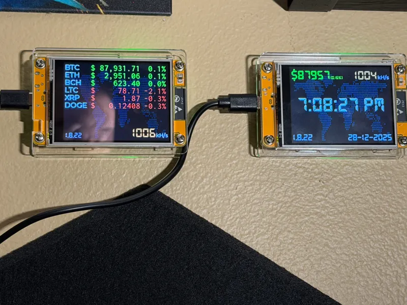 Bitcoin Lottery Miner wall mount