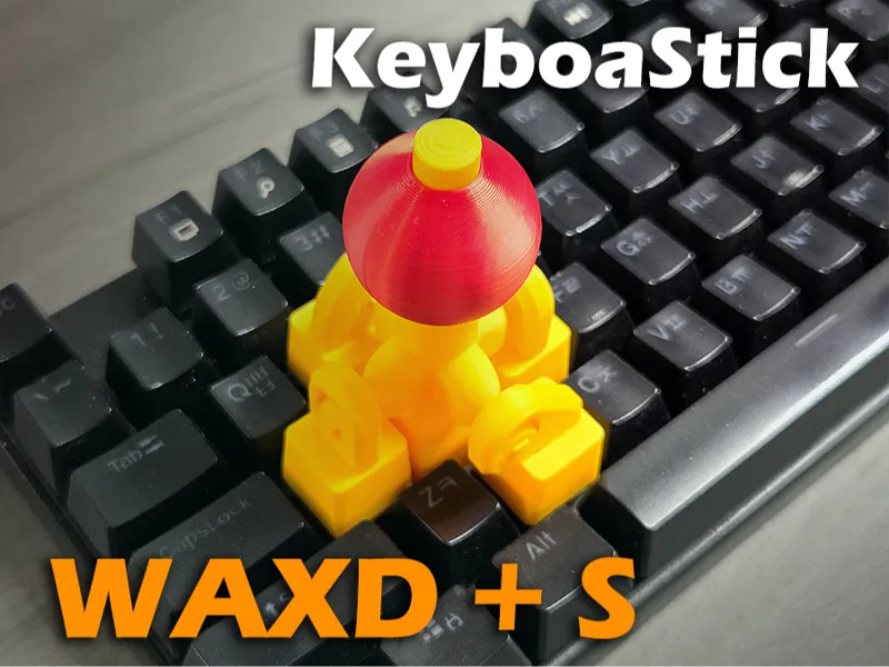KeyboaStick WAXD+S (Joystick Keycap for WAXD+S)