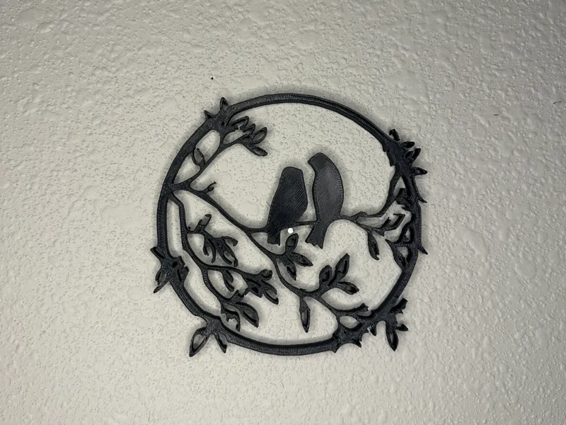 Birds on a Branch - Wall Art 