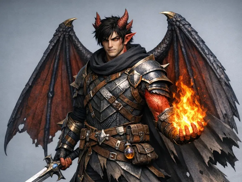 Dragon born Warrior Mage