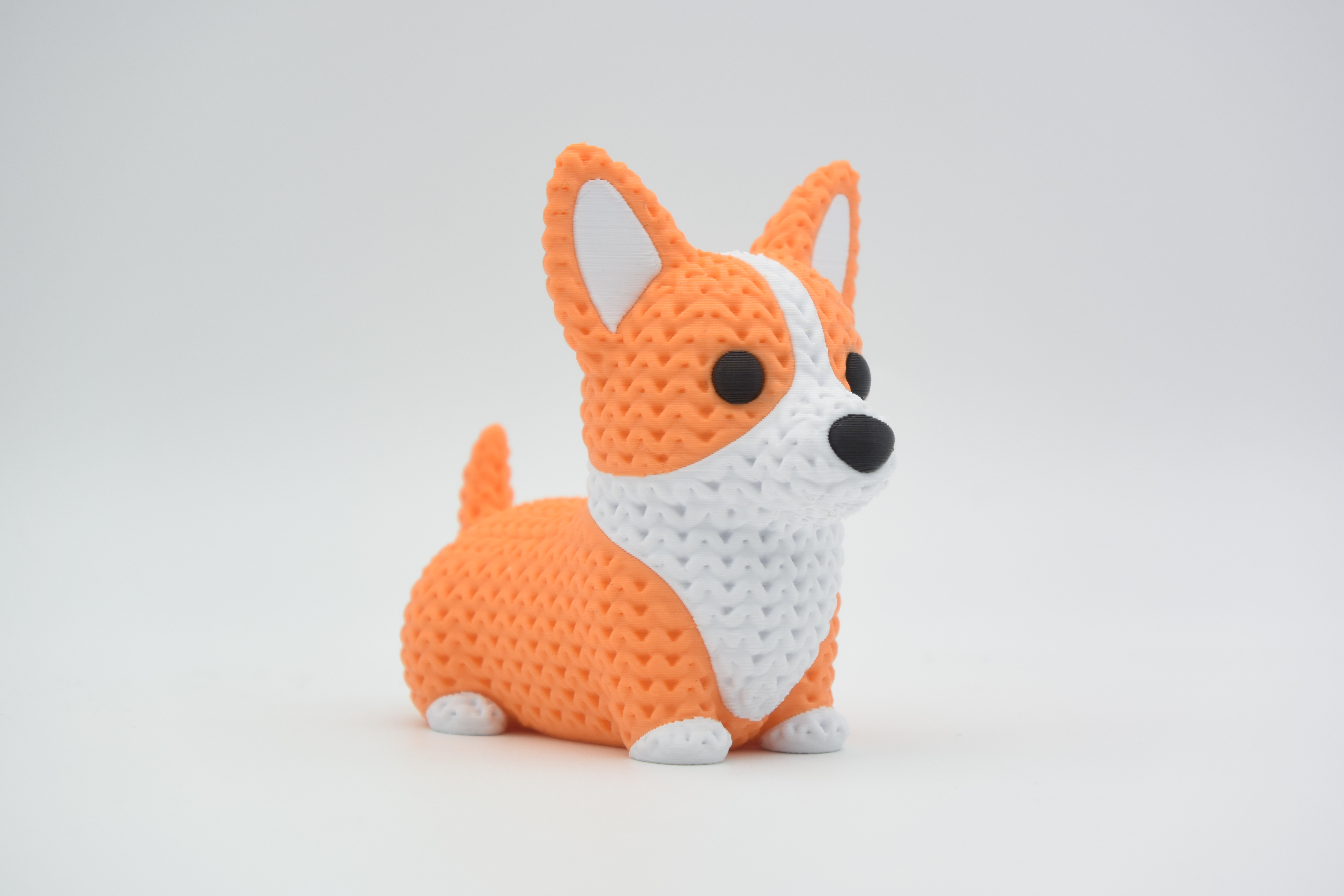 Miniatura 2 do modelo 3D Knitted Corgi Dog