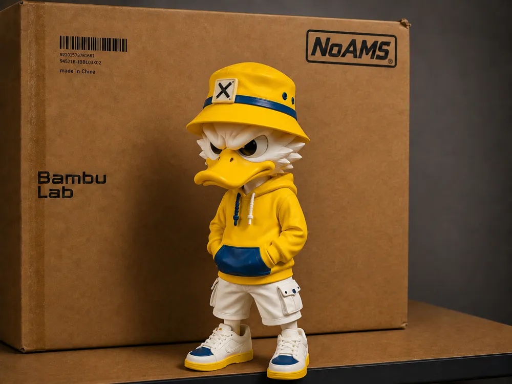Modelo para impresión 3D: Duck Urban NoAMS. Referencia del modelo original.