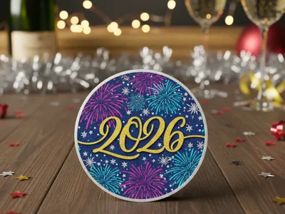 New Year's Eve Coaster v2