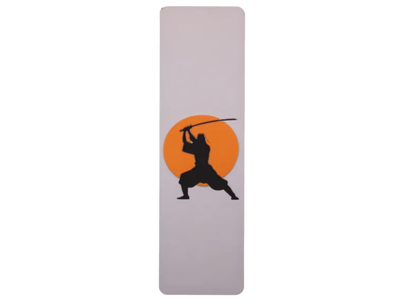 Samurai Orange Sun - Hueforge Bookmark (AMS ready)