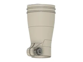 Dust Hose Adapter for CNC Dust Boot