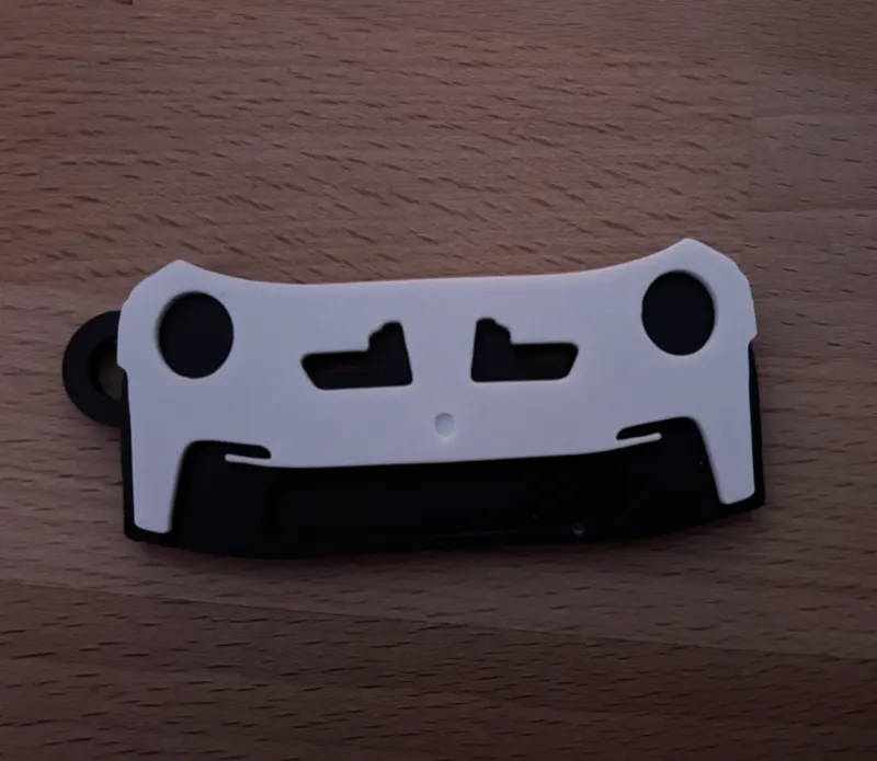 Porsche 992 GT3 RS Face Keychain