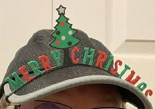 Festive Foliage Brim Trim: A Holiday Cheer for Your Cap