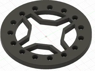 Scx24 Injora 15 hole beadlock ring
