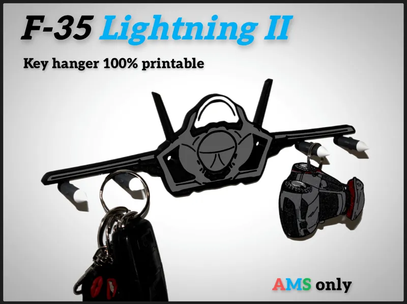 Key hanger - holder - F-35 Lightning II