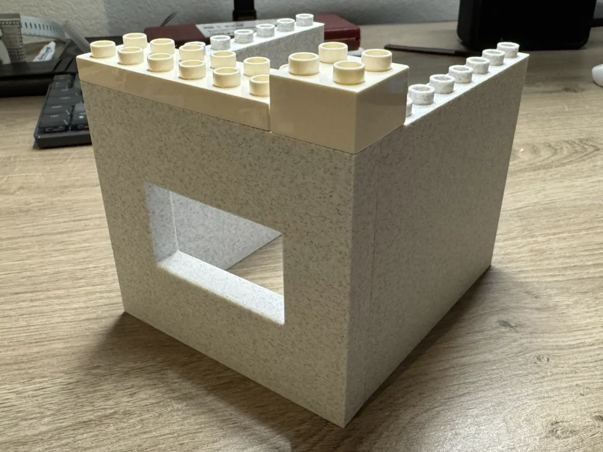 Murs de briques 1x8 compatibles Duplo