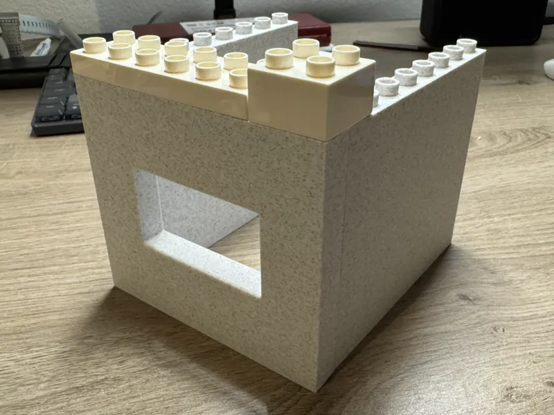BRICK Walls 1x8, Duplo compatible