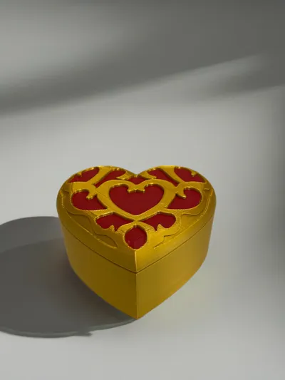 Heart Container 2d Heart Container by RG3D - MakerWorld