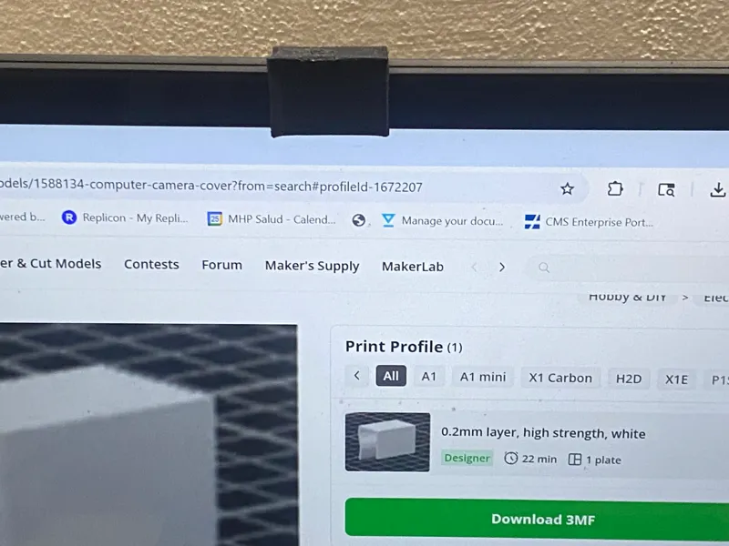 Computer Camera Cover
