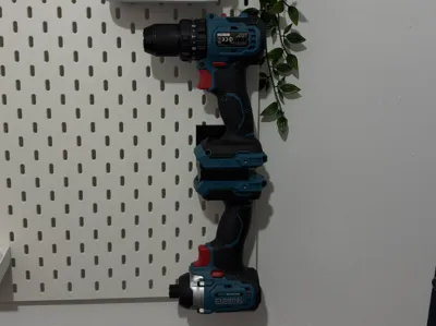 Erbauer Dual Drill Mount - Ikea Skadis