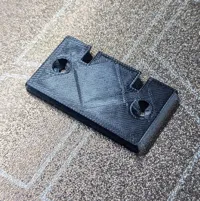 Wall mount for trashcan (no skadis)