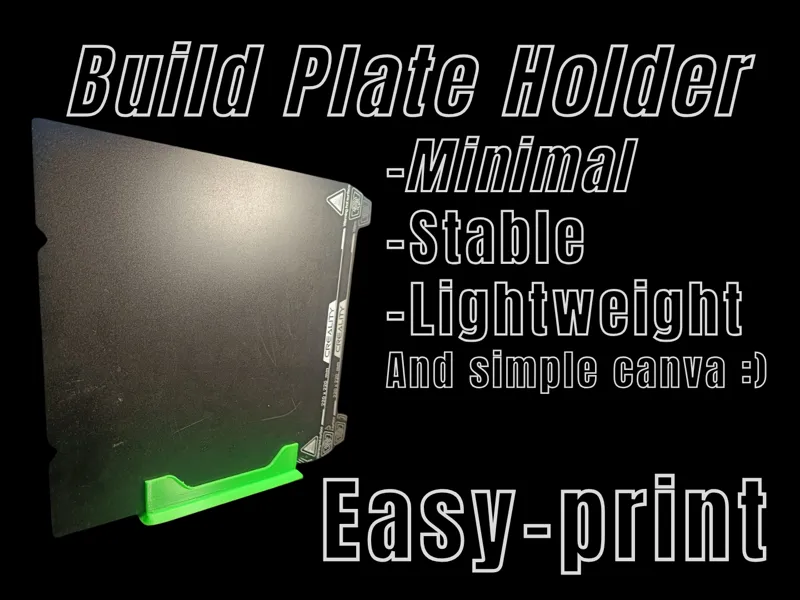 Build Plate Holder