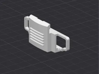 GarageVac by Intervac Replacement Clip for door