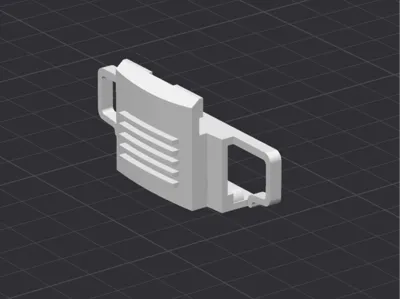 GarageVac by Intervac Replacement Clip for door