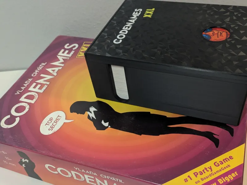 Codenames XXL Travel Sized Box