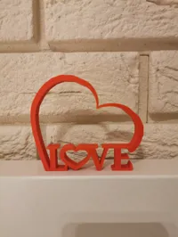 Ornement décoratif LOVE — Saint-Valentin — photo 2