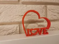 Ornement décoratif LOVE — Saint-Valentin — photo 4