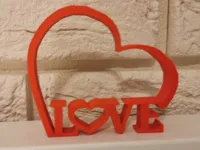 Ornement décoratif LOVE — Saint-Valentin — photo 1