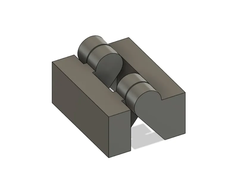 Hinge for 3d models (Offset)