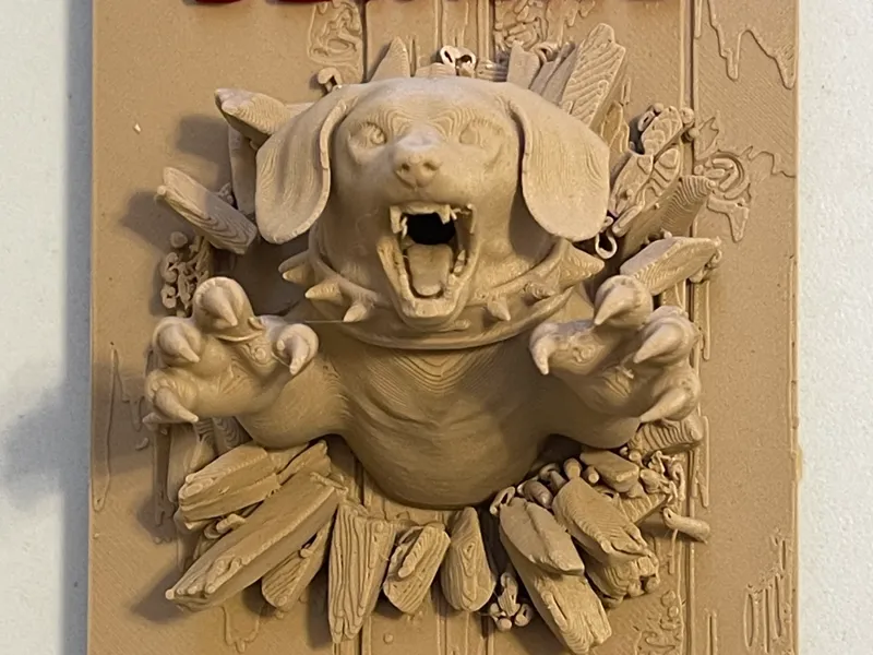 Beware of Vicious Pets and More - Dog -Dachshund