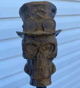 Steam Punk Cane Head