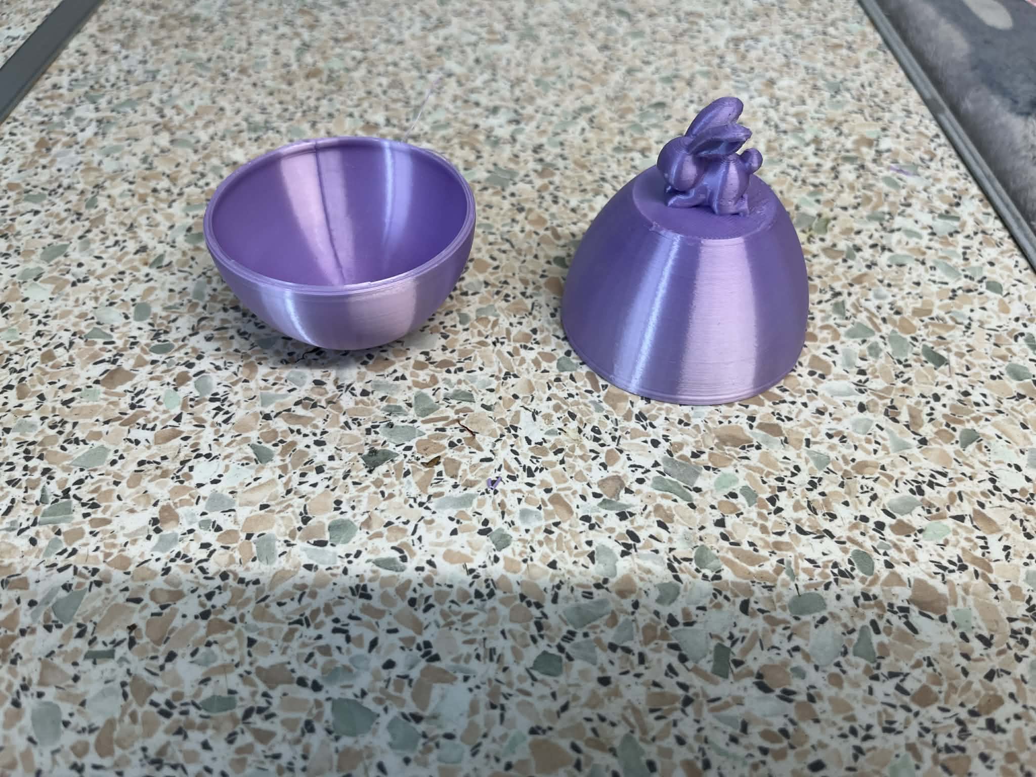 surprise bunny easter egg - Free 3D Print Model - MakerWorld