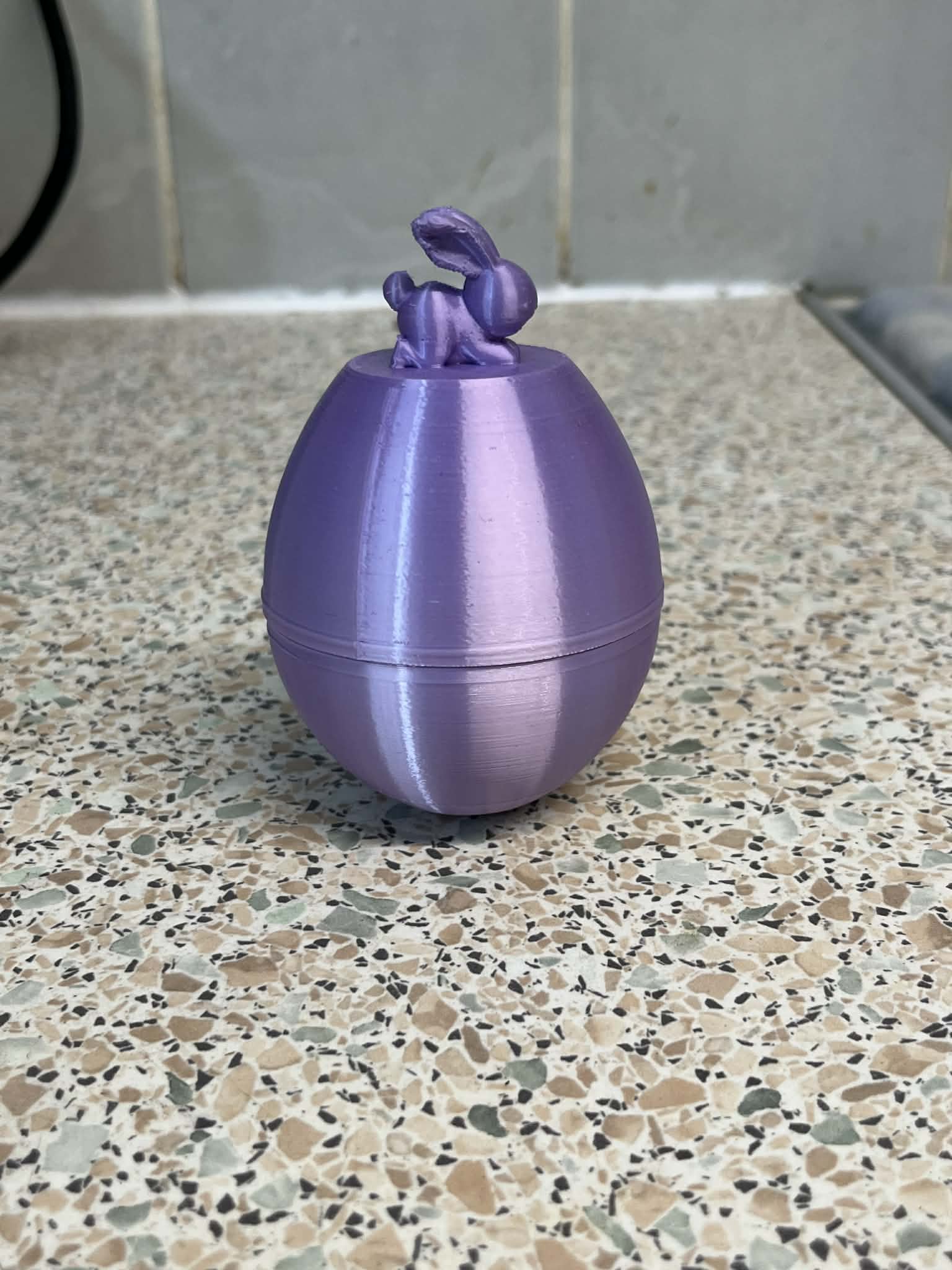 surprise bunny easter egg - Free 3D Print Model - MakerWorld