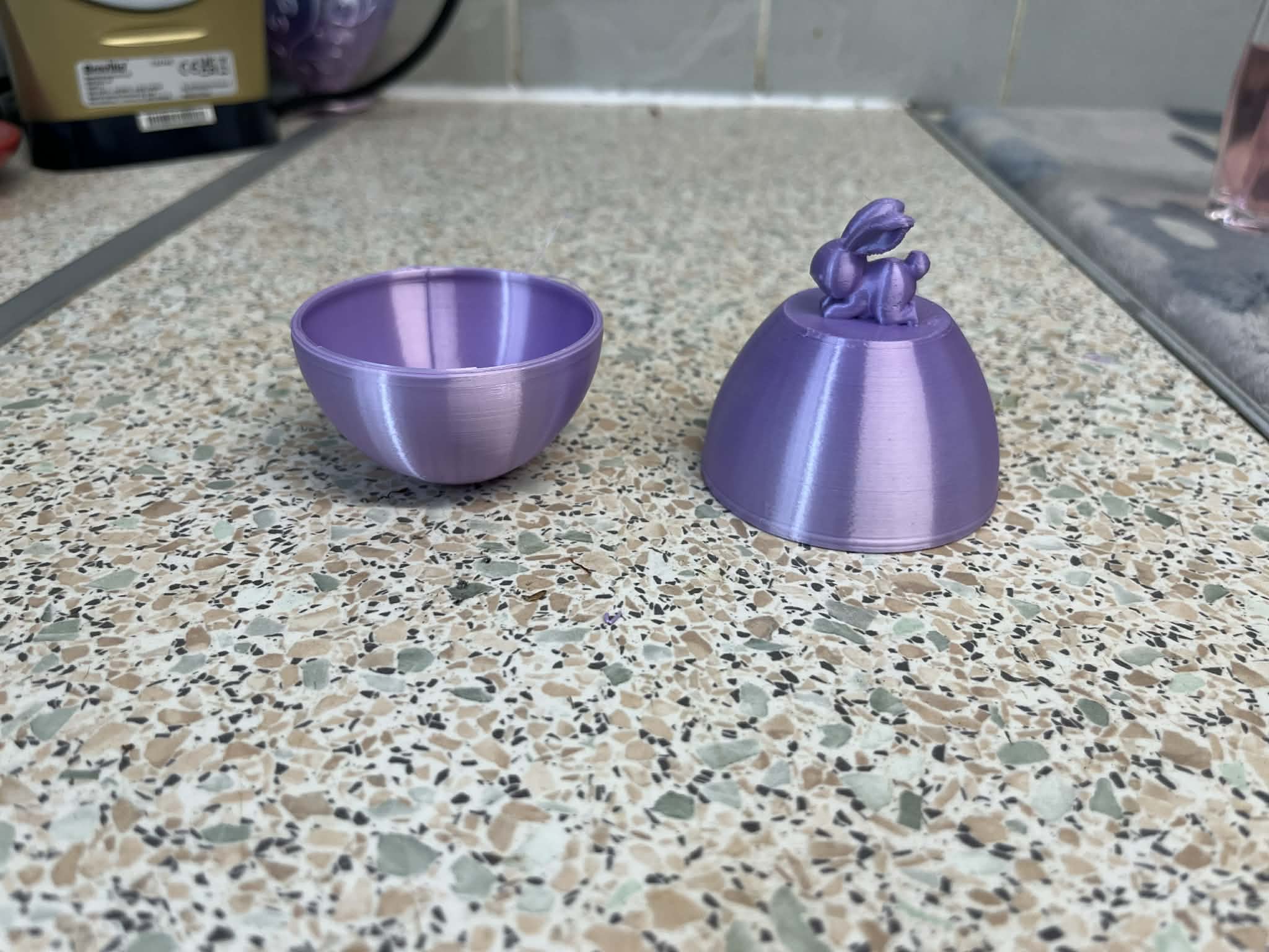 surprise bunny easter egg - Free 3D Print Model - MakerWorld