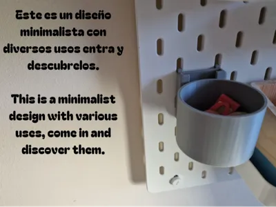 Organizer for IKEA Skadis furniture