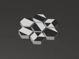 Hextae 7 Tile Game