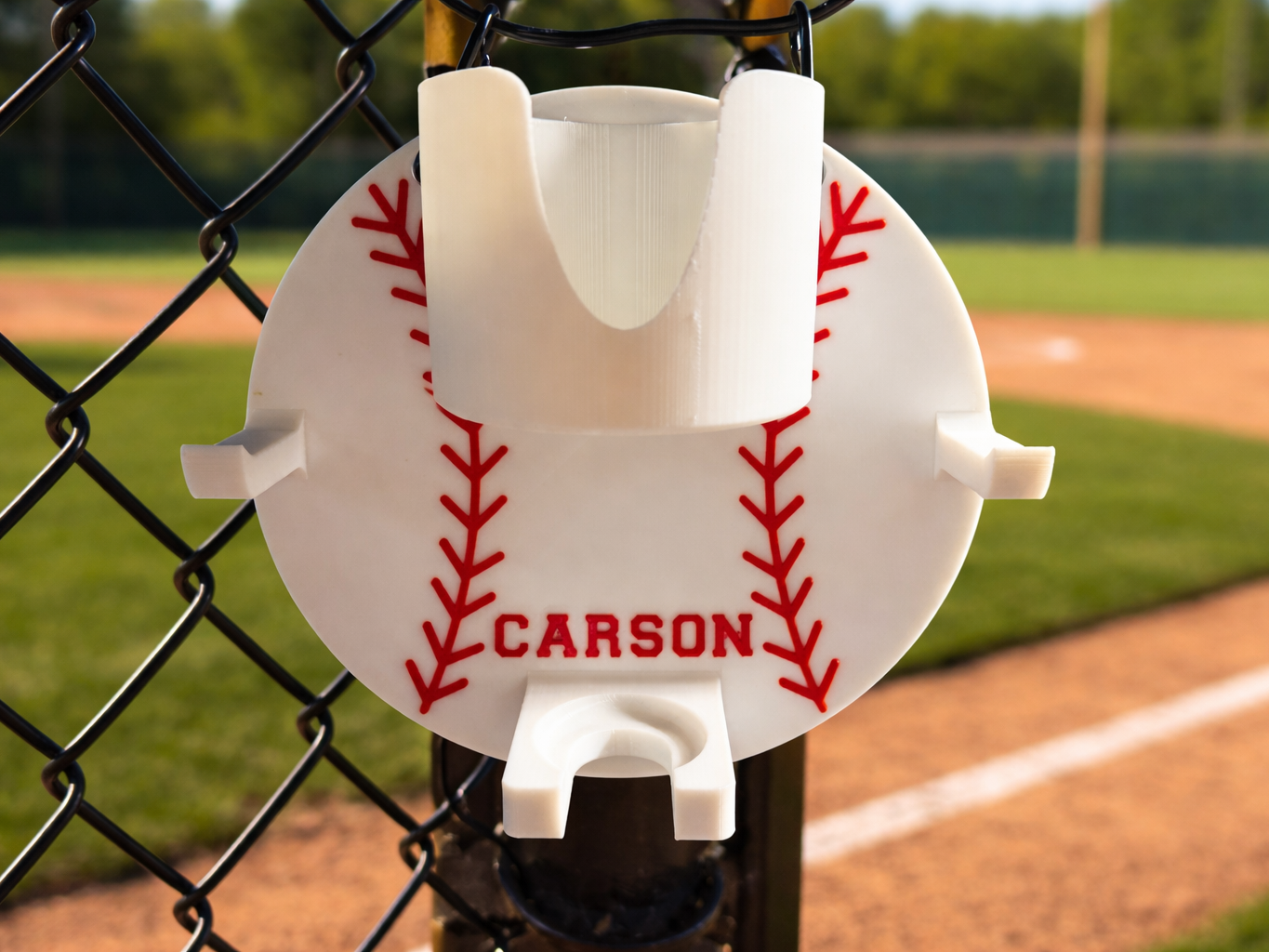 Baseball Or Softball Dugout Organizer STRONG HOOKS