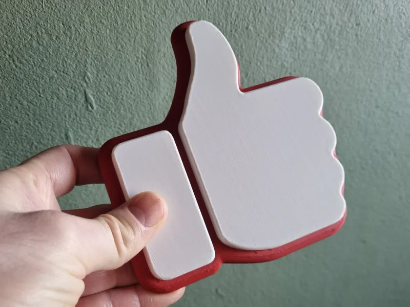 Thumbs Up! A Like icon for content creators