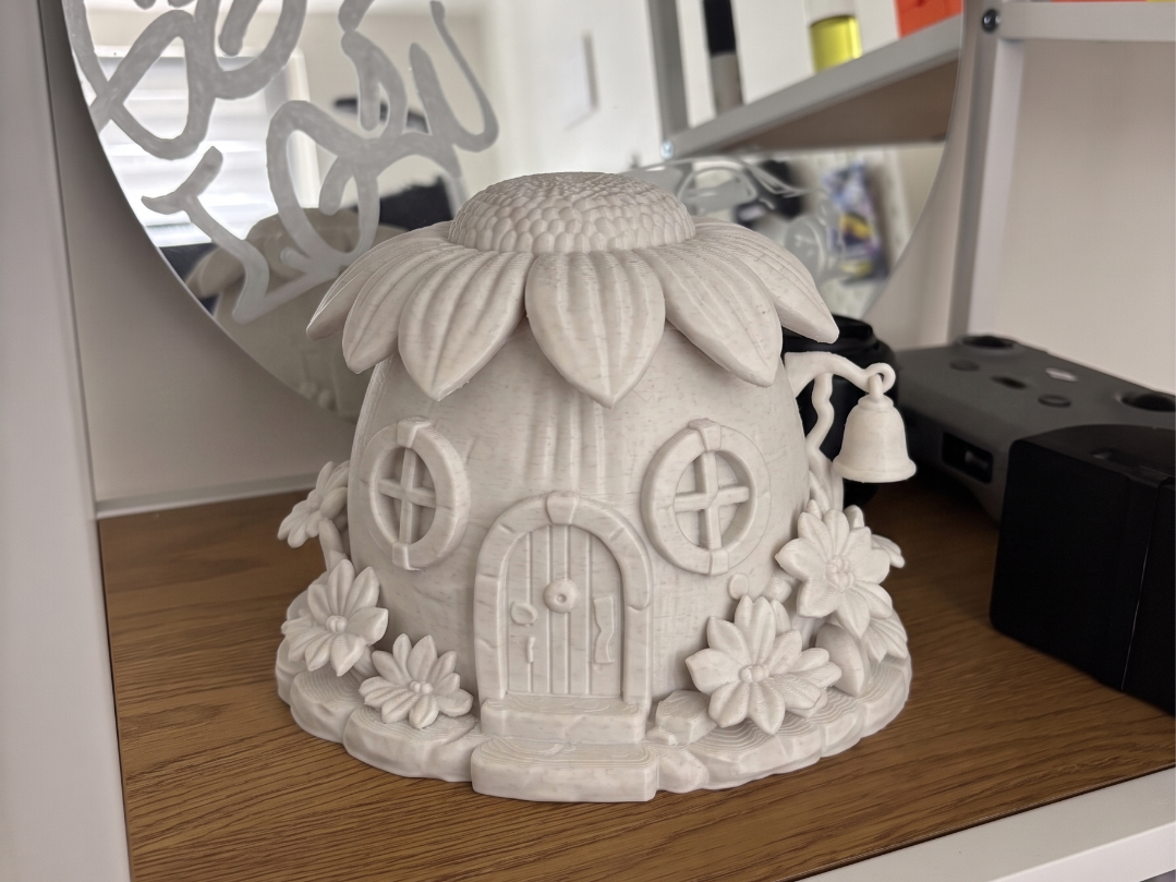 Magical Sunflower Fairy House | Whimsical Decor
