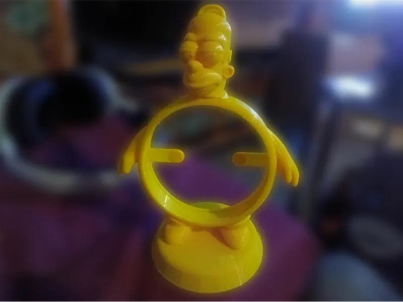 Base Google Home Mini de Homero Simpson