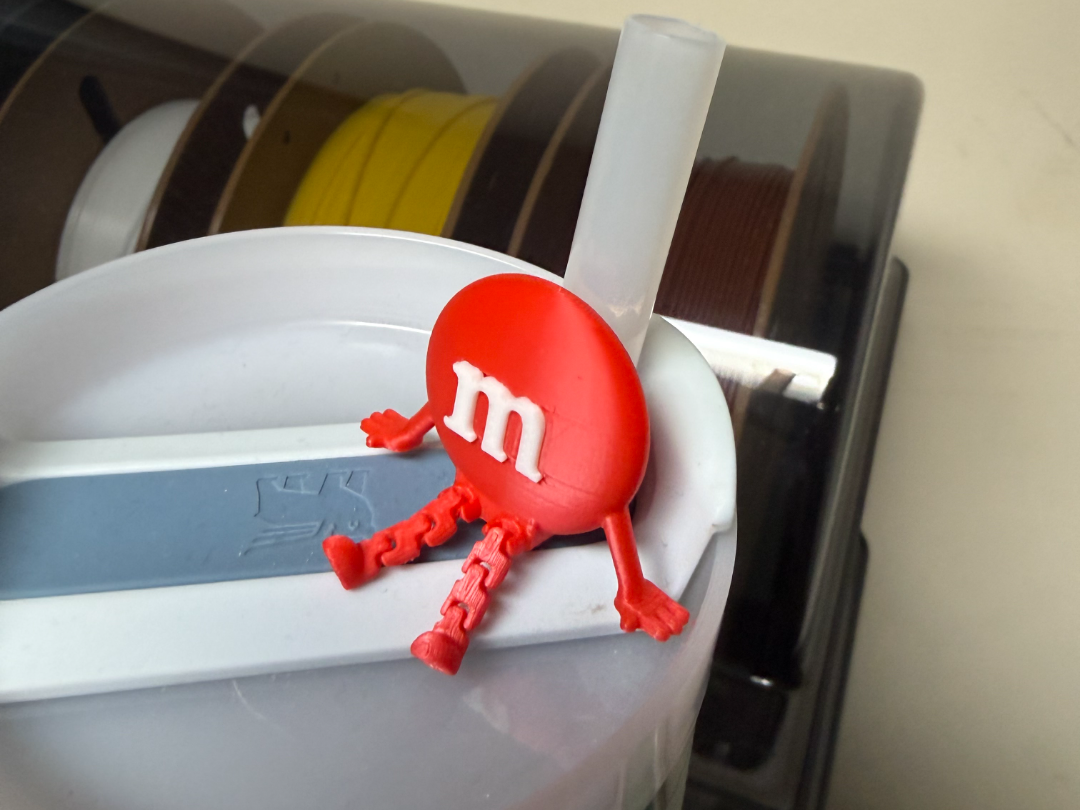 Mini M&M Straw Buddy