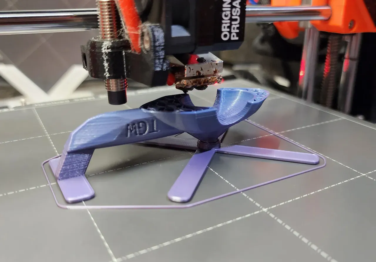 Print in Place Helicopter - No Supports view 2