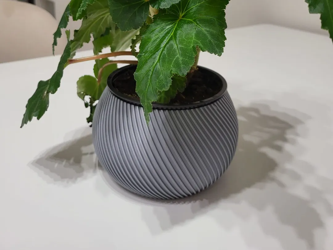 Vase large et bas