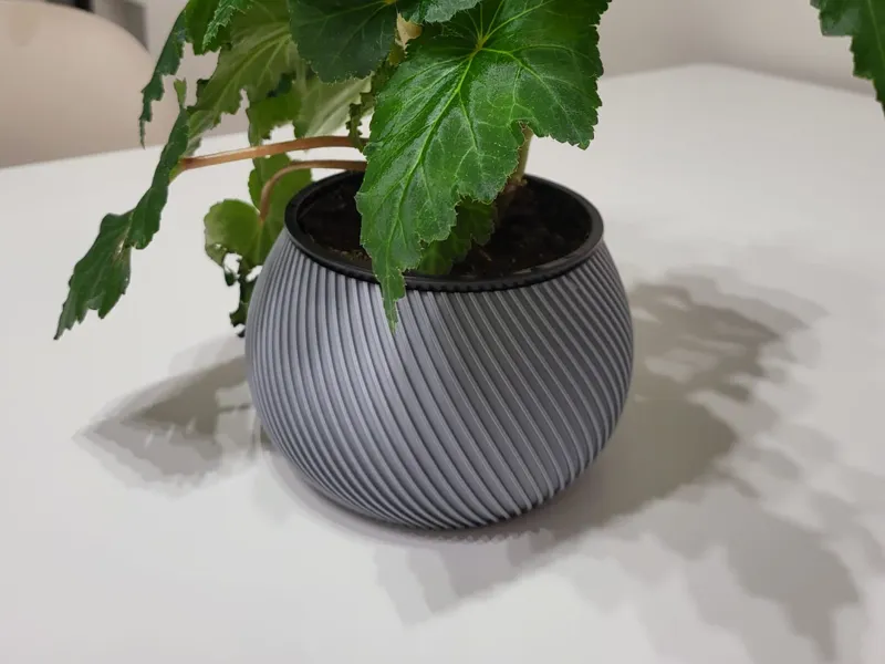 Short Wide Vase