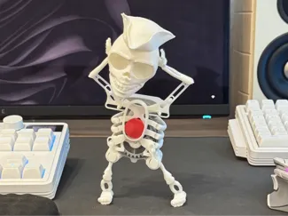 Wind-up Dancing Skeleton Toy - Pirate