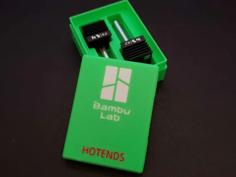 Hotend x2 Storage Box Bambu Labs H2D / P2S /A1