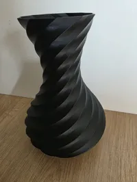 Petit vase noir mat — photo 3