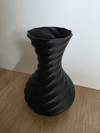 Petit vase noir mat — photo 4