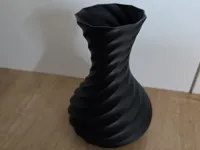 Petit vase noir mat — photo 1