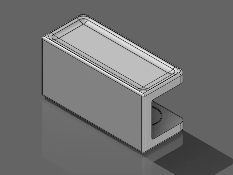 Magnetic Table Edge Wire Organizer