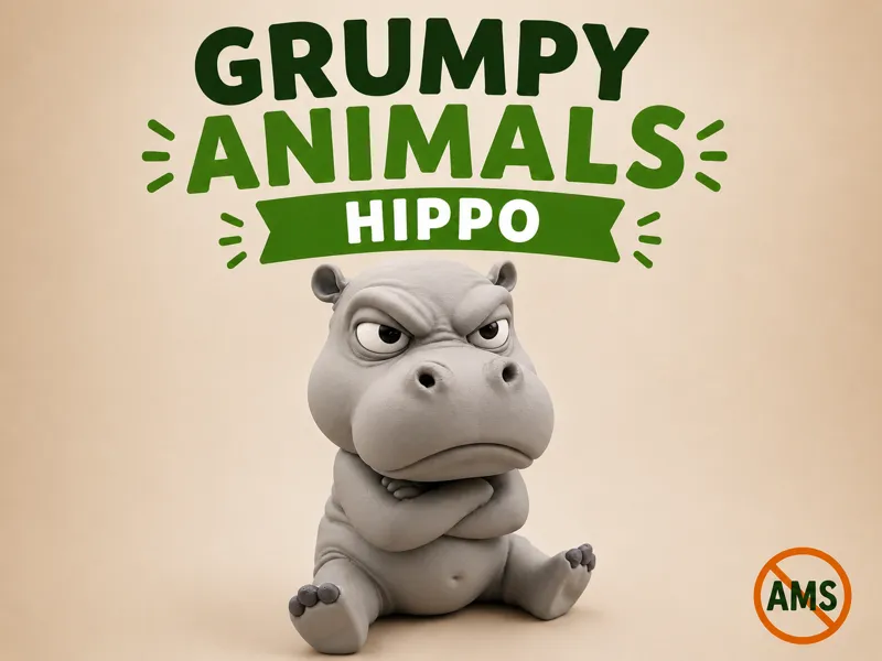 Grumpy Hippo